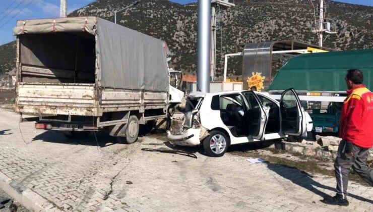 Burdur’da Feci Kaza: 4 Yaralı